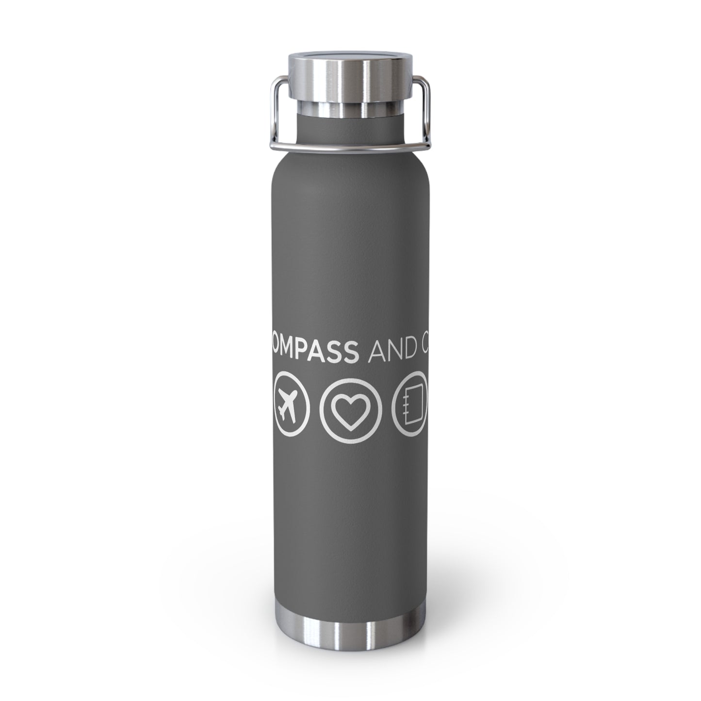 The Explorer's Flask - 22oz Insulated Travel Bottle