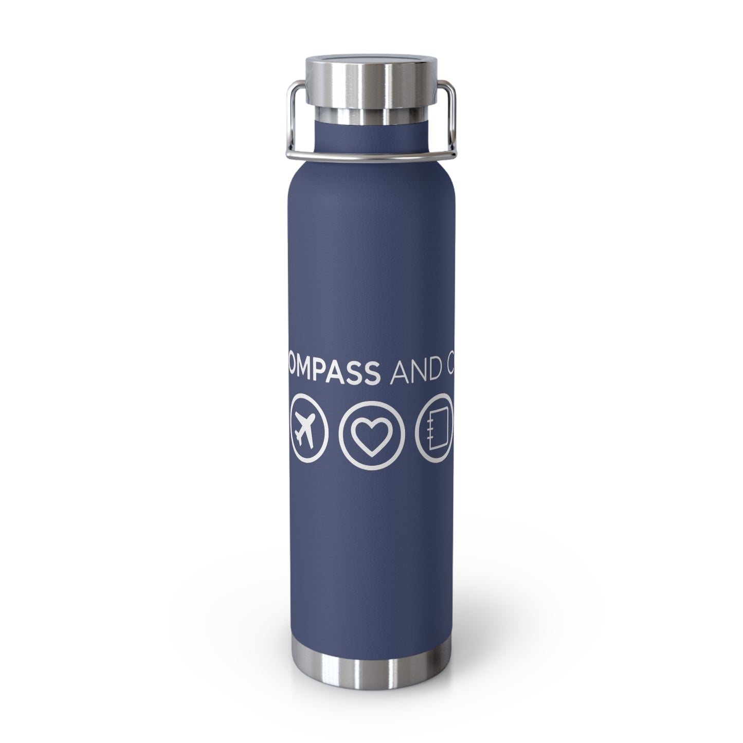 The Explorer's Flask - 22oz Insulated Travel Bottle