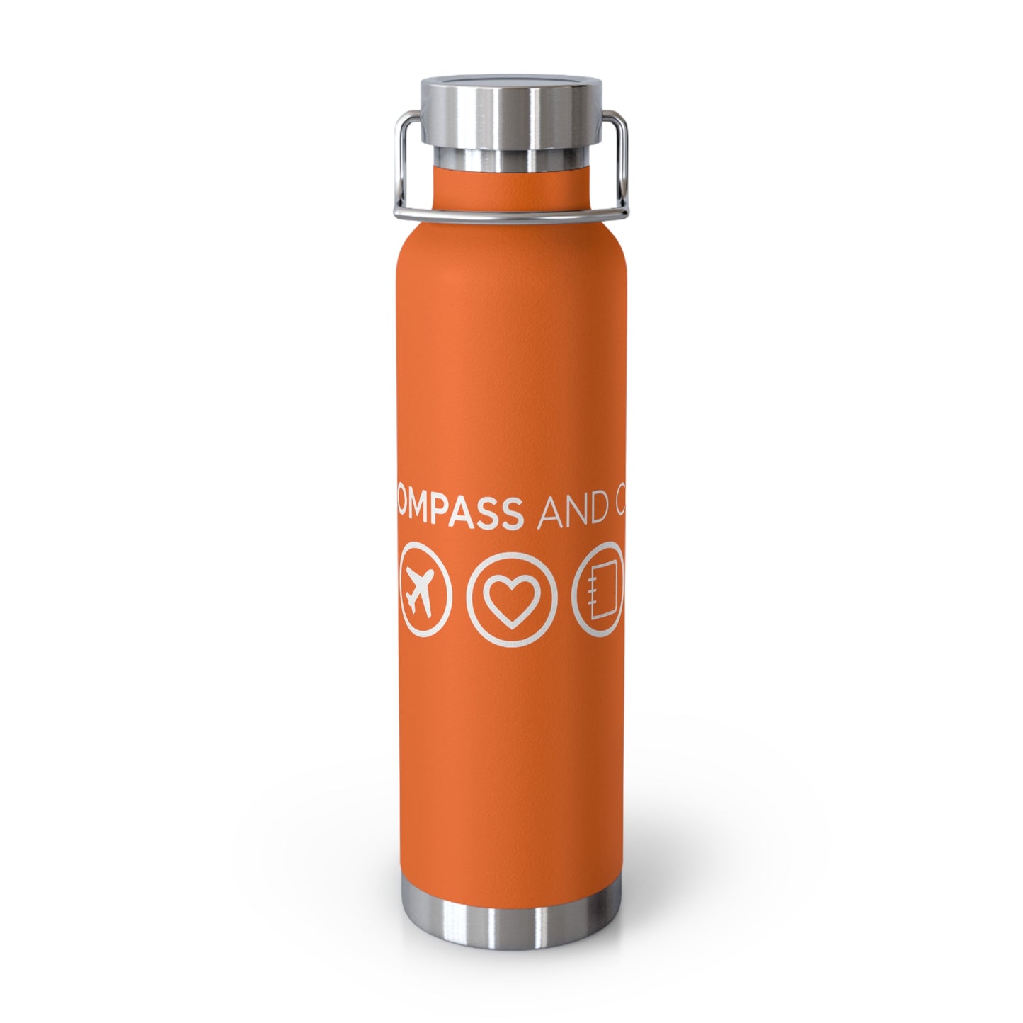 The Explorer's Flask - 22oz Insulated Travel Bottle