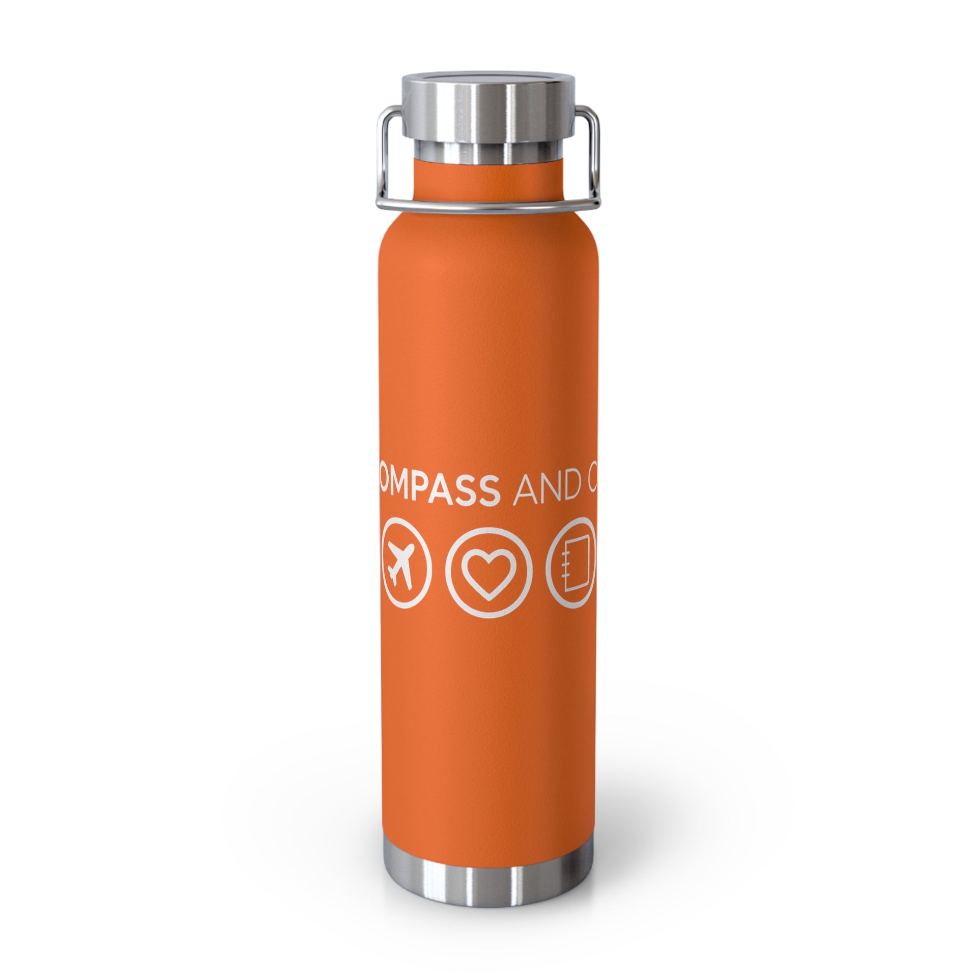The Explorer's Flask - 22oz Insulated Travel Bottle