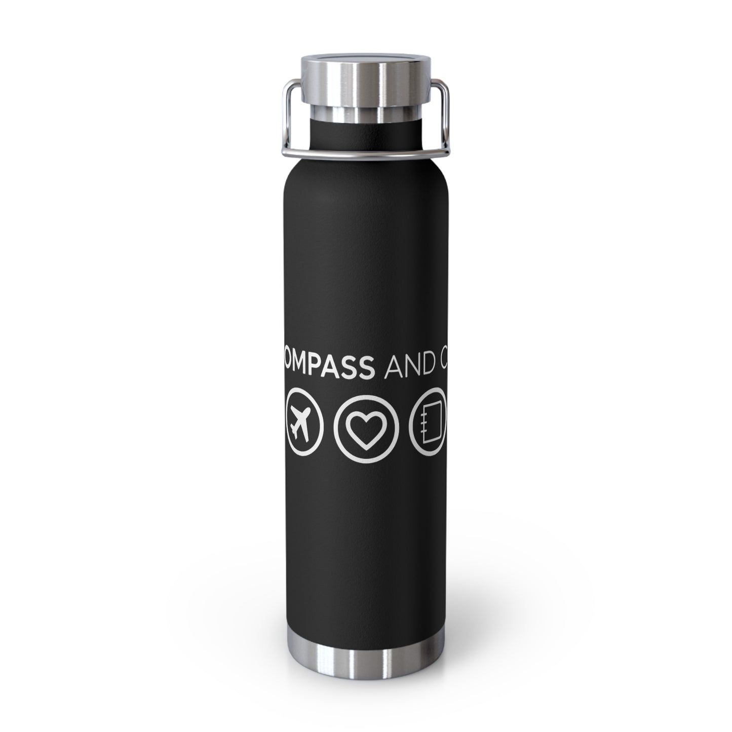 The Explorer's Flask - 22oz Insulated Travel Bottle